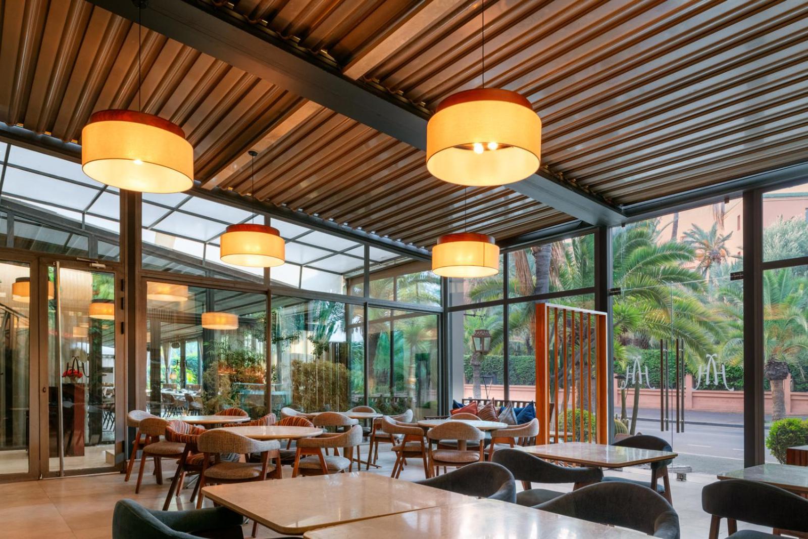 イヴェルナージュ ホテル アンド スパ マラケシュ エクステリア 写真 The interior of the restaurant