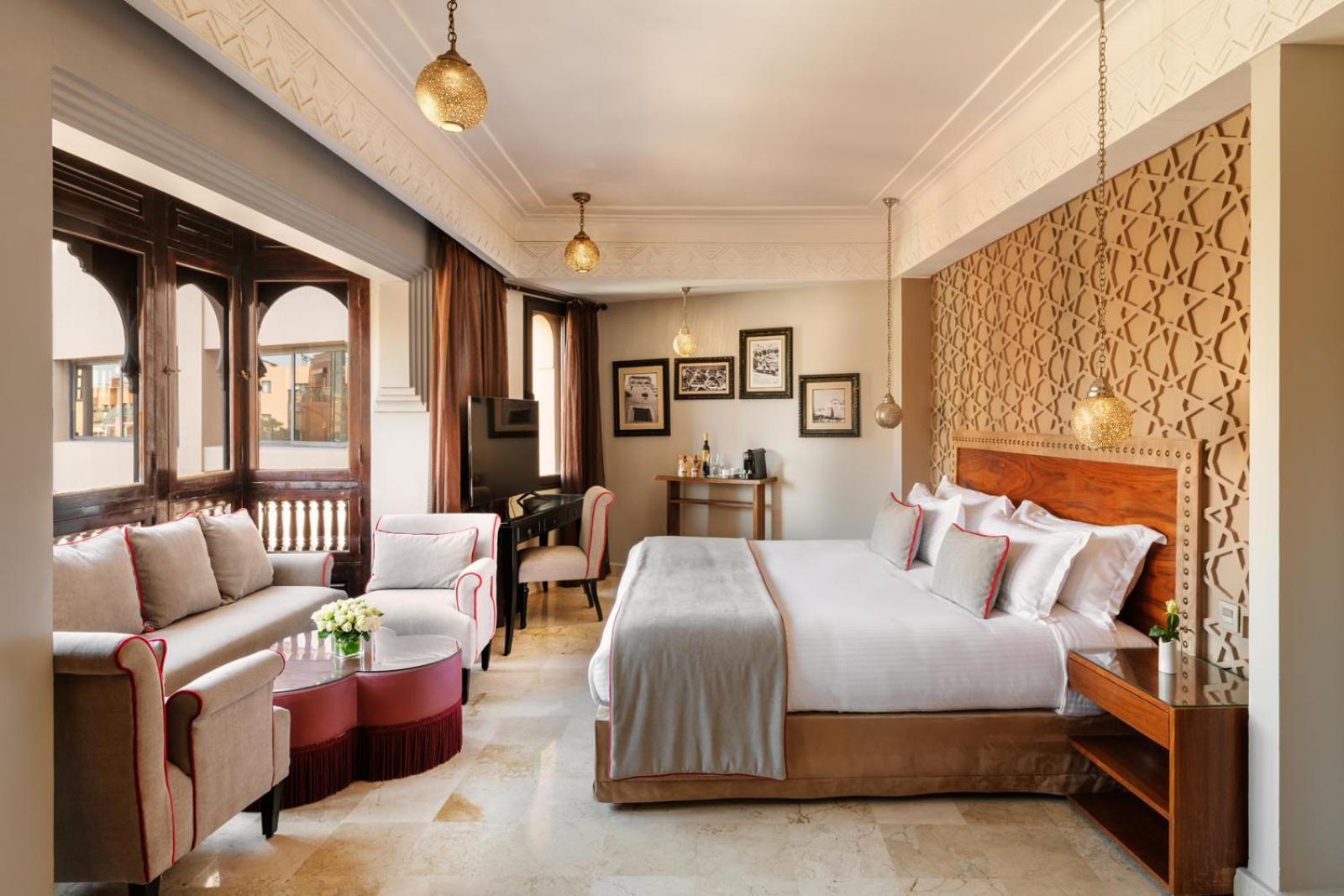 イヴェルナージュ ホテル アンド スパ マラケシュ エクステリア 写真 A suite at the hotel